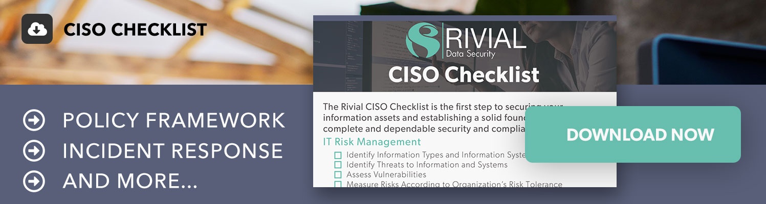 ciso checklist